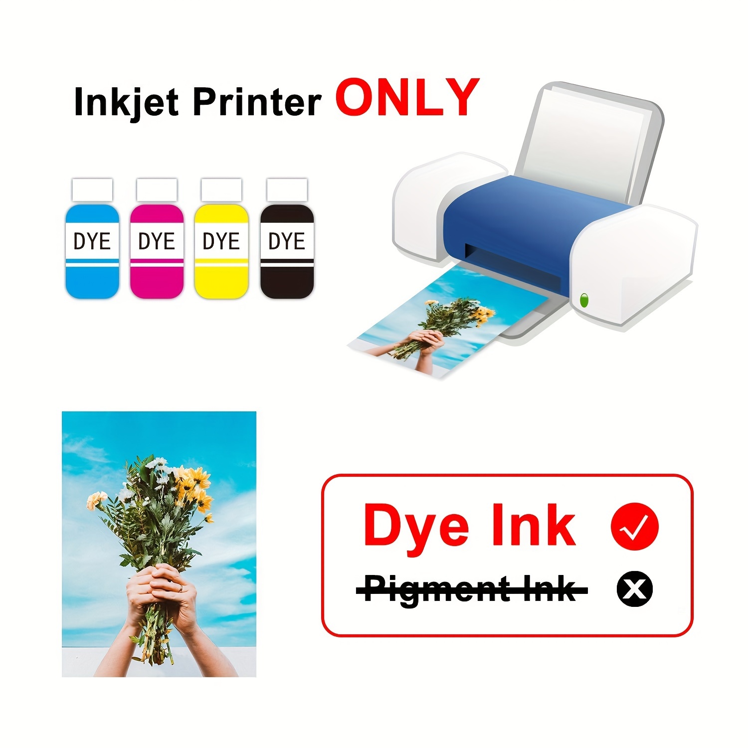  Koala Glossy Paper and Glossy Sticker Paper for Inkjet  Printers : Office Products