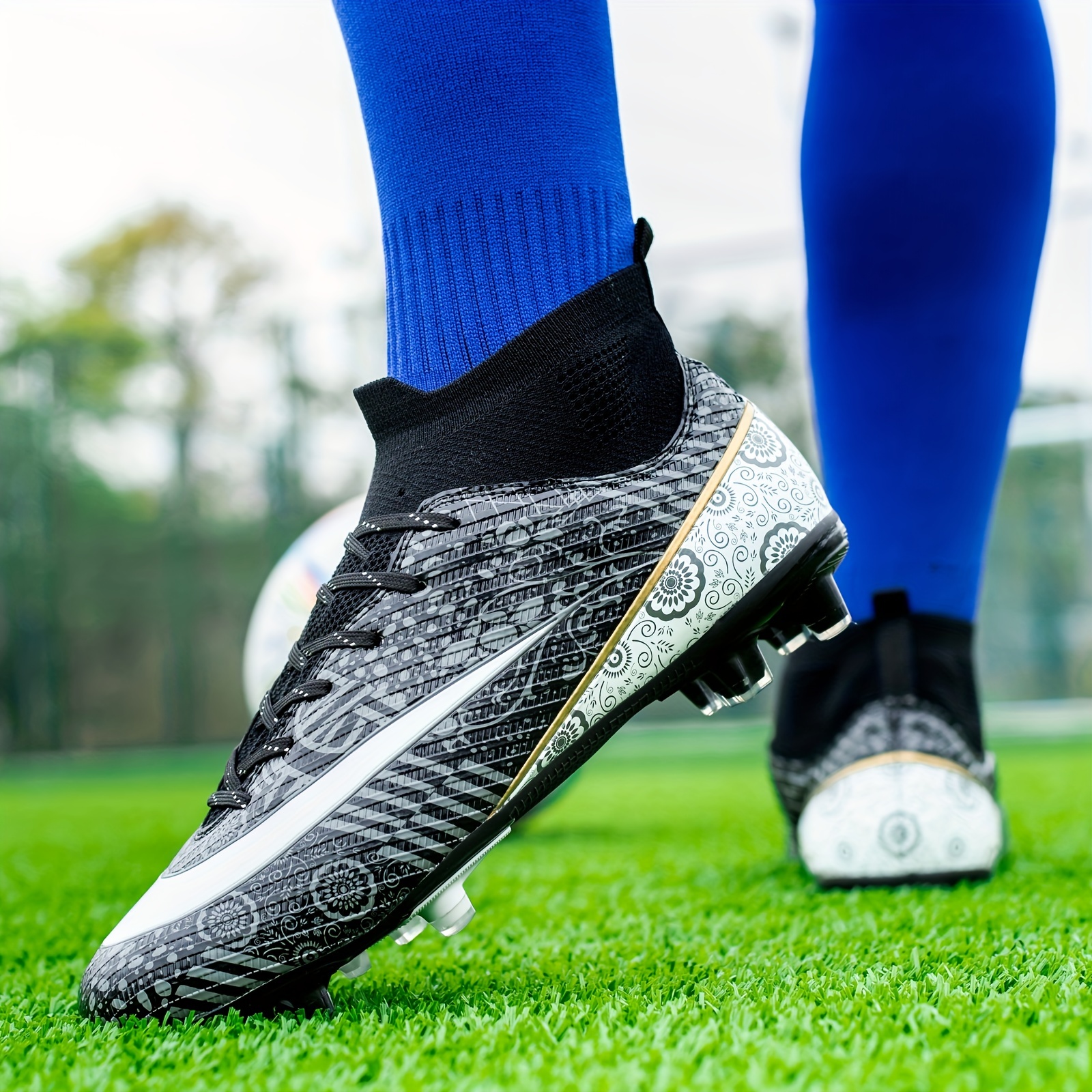 Comfortable Non-slip Professional Turf Soccer Cleats, Soft And Lightweight  Training Football Shoes - Temu