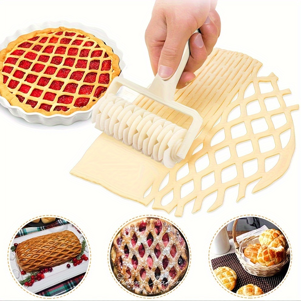 Multifunction Pizza Roller Cutter, Pizza Dough Wheel Cutter, Plastic Pizza  Border Decorating Tools, Kitchen Baking Tools - Temu