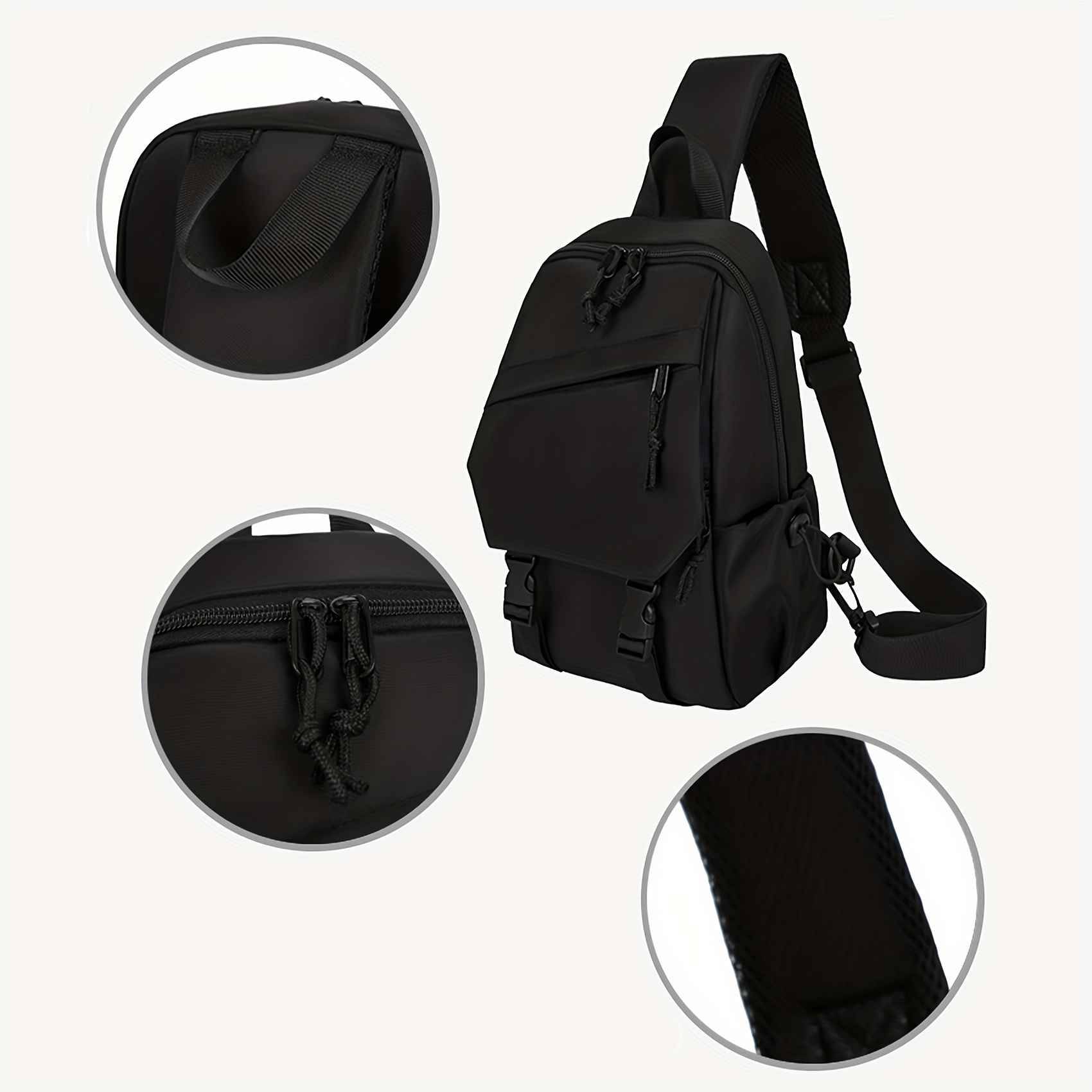 Men's New Fashion Casual Business Shoulder Bags Travel Sports