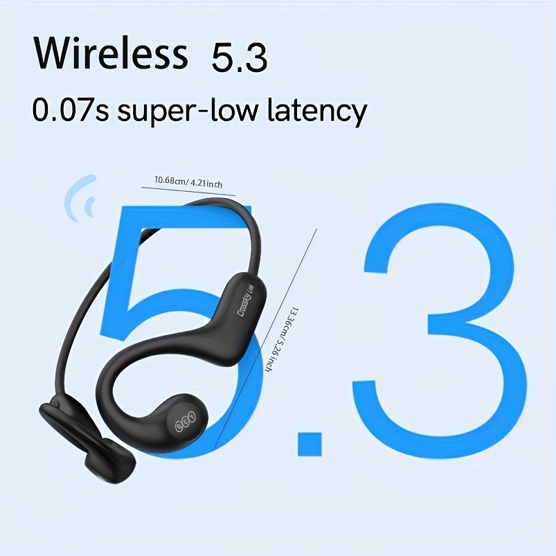 QCY T22 Crossky Link Wireless Earphone Bluetooth 5.3 Open Ear Sports  Headphones Waterproof Ear Hook Headset