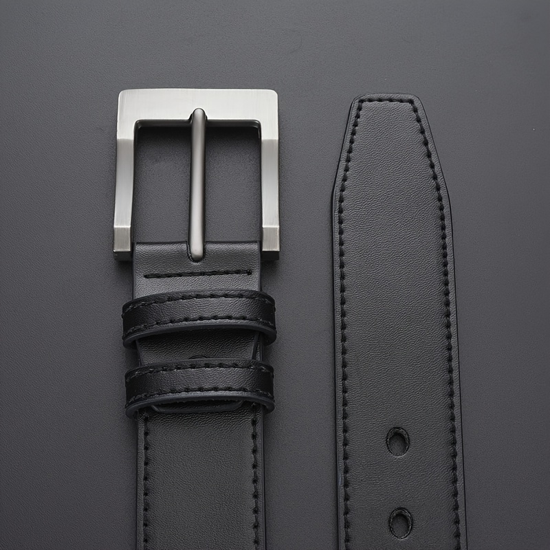 Men Belt Genuine 130 Cm Leather Automatic Buckle