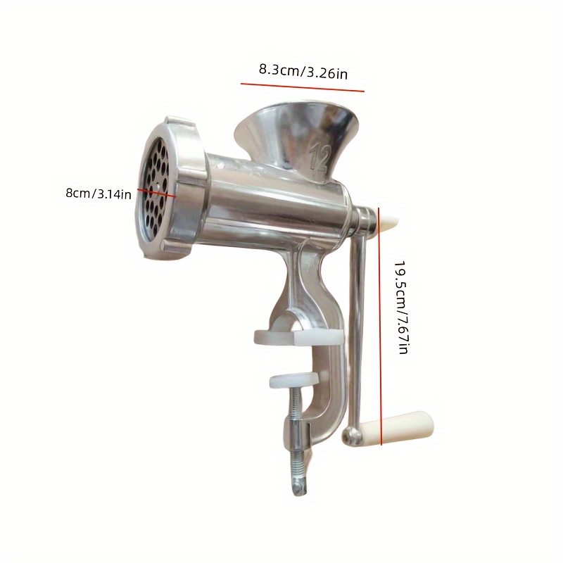 Manual Meat Grinder Aluminum Alloy Meat Mincer Sausage Stuffer Filler Maker  Household Pork Mincer Hand Operated Tools