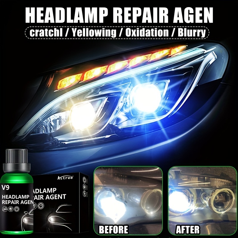 Car Headlight Repair Fluid Car Lamp Plating Crystal Refurbishment