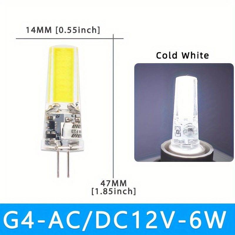 LED bulb 12V 9W Cold white
