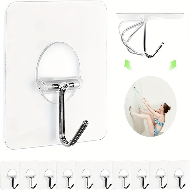 Strong Adhesive Hooks Practical Hooks Heavy duty Wall - Temu