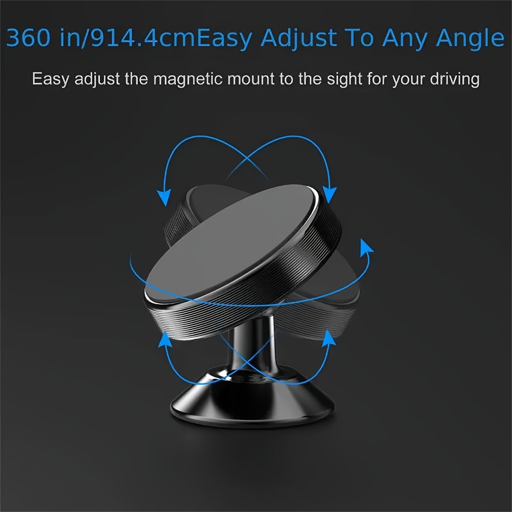 Car Phone Holder Magnetic Suction Strong Magnet Suction Cup Bracket