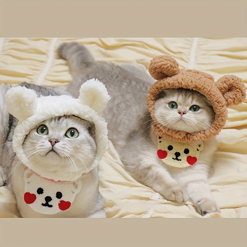 1pc Funny Cat Hat For Cat Leafy Strawberry Pet Hat Cosplay Cats Dogs Hats, Shop The Latest Trends