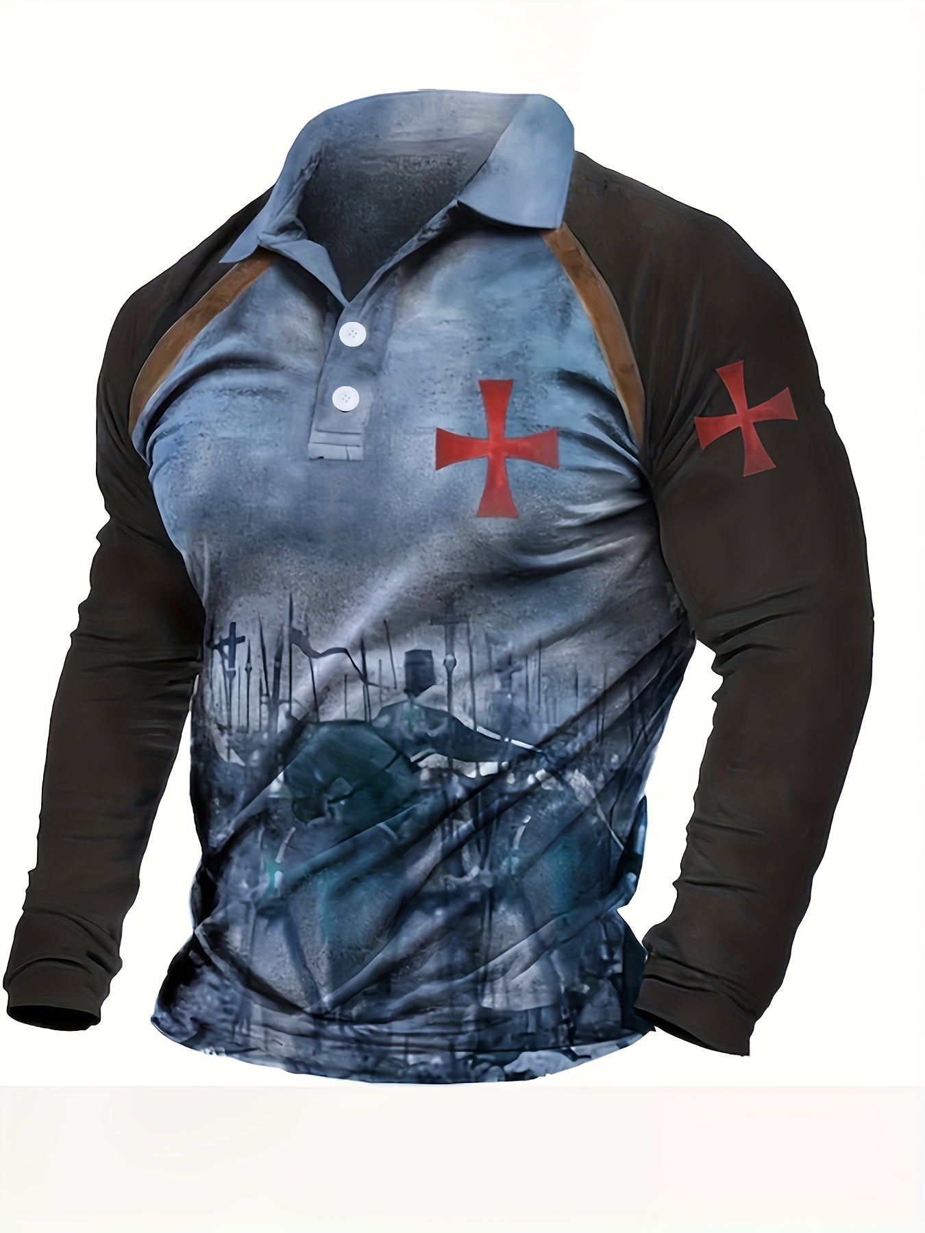 Camisas manga larga de moda para hombres deals