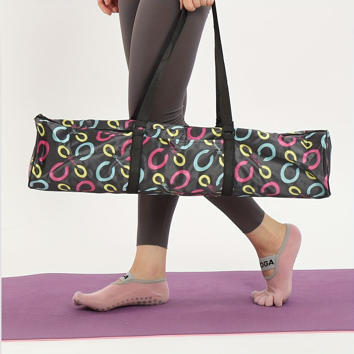 JBM Yoga Bag Yoga Mat Bag with Open Ends (3 Color) Yoga Mat