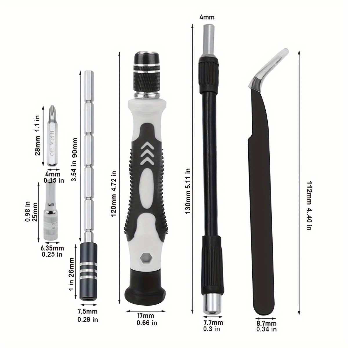 Juego De Destornilladores De Precision Profesional 116 En 1