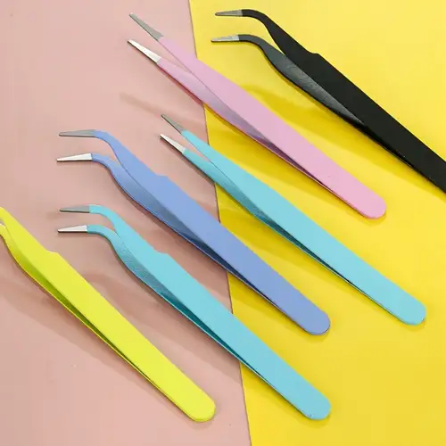 1PC 6-in-1 Making Pliers DIY Jewelry Making Pliers Tweezers Tool Needle  Spoon Tool Set for Silicone Resin Mold Jewelry Making