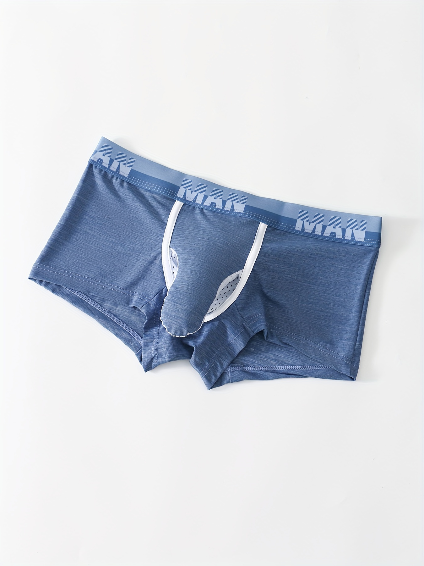 3pcs Mens Underwear Elephant Nose Briefs Big Pouch Panties Separate  Lingerie