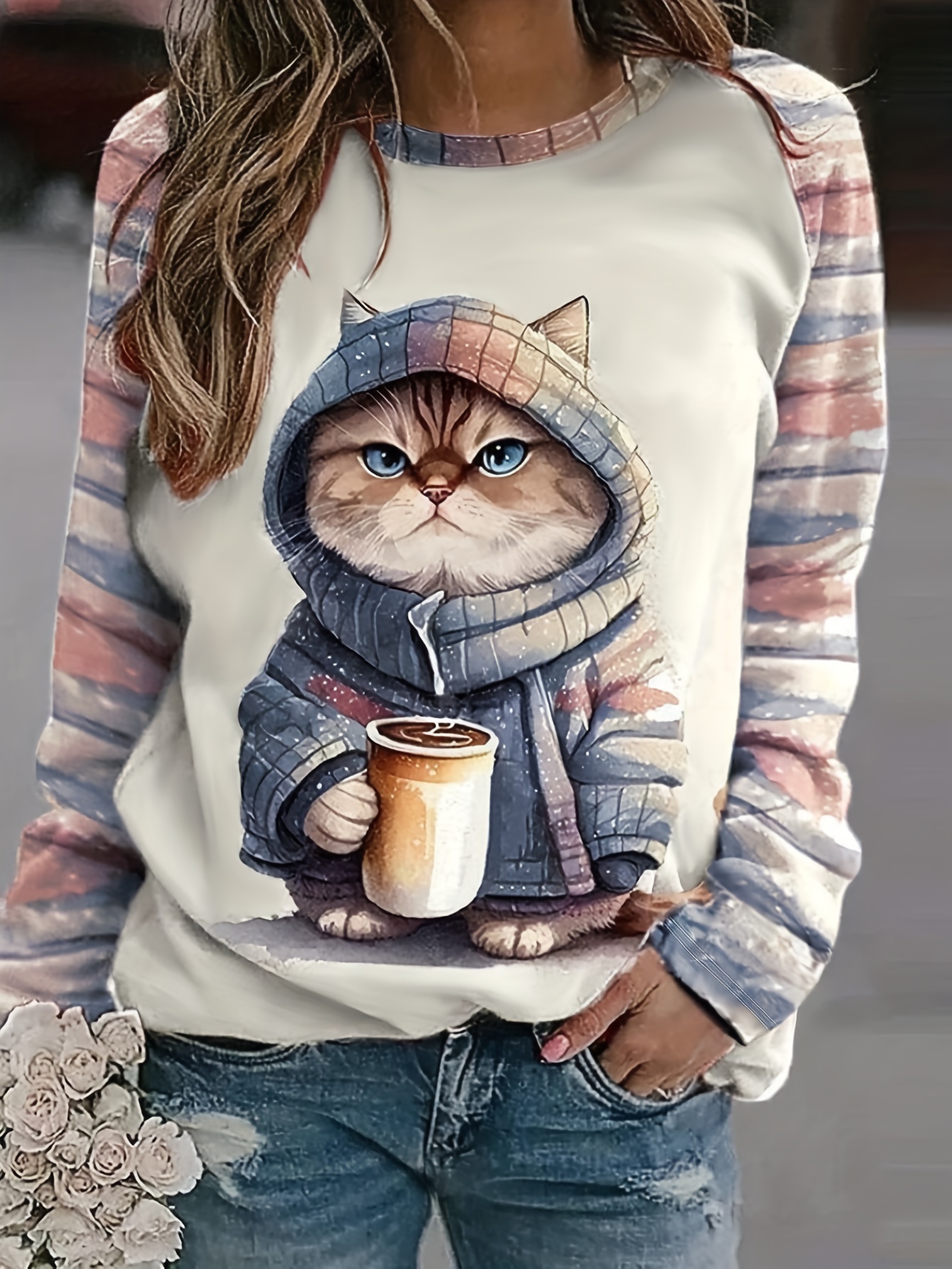 Girls Vintage Kitten 'm A Pretty Girl Graphic T shirt - Temu Australia