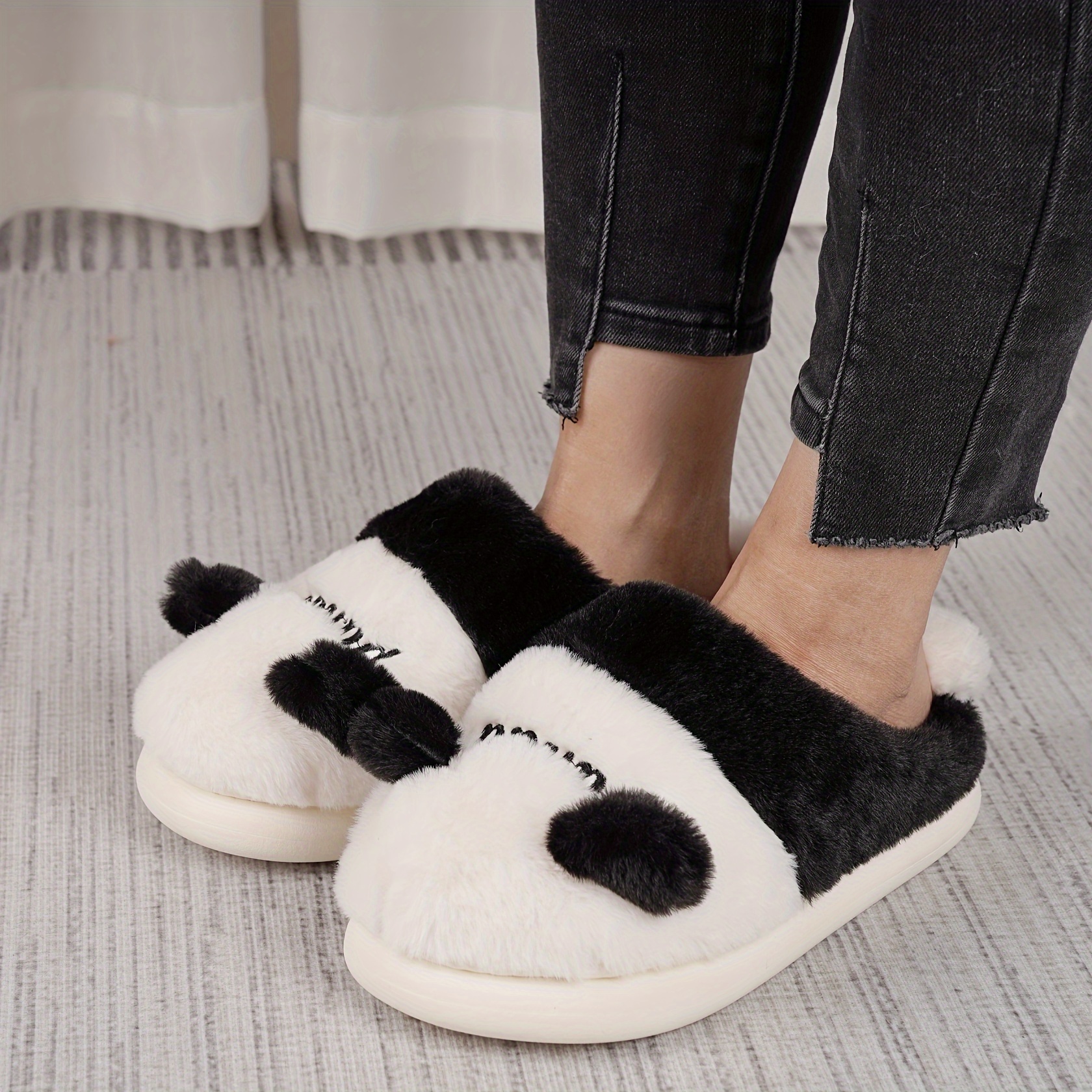 Casual + Simple Panda Slip-on