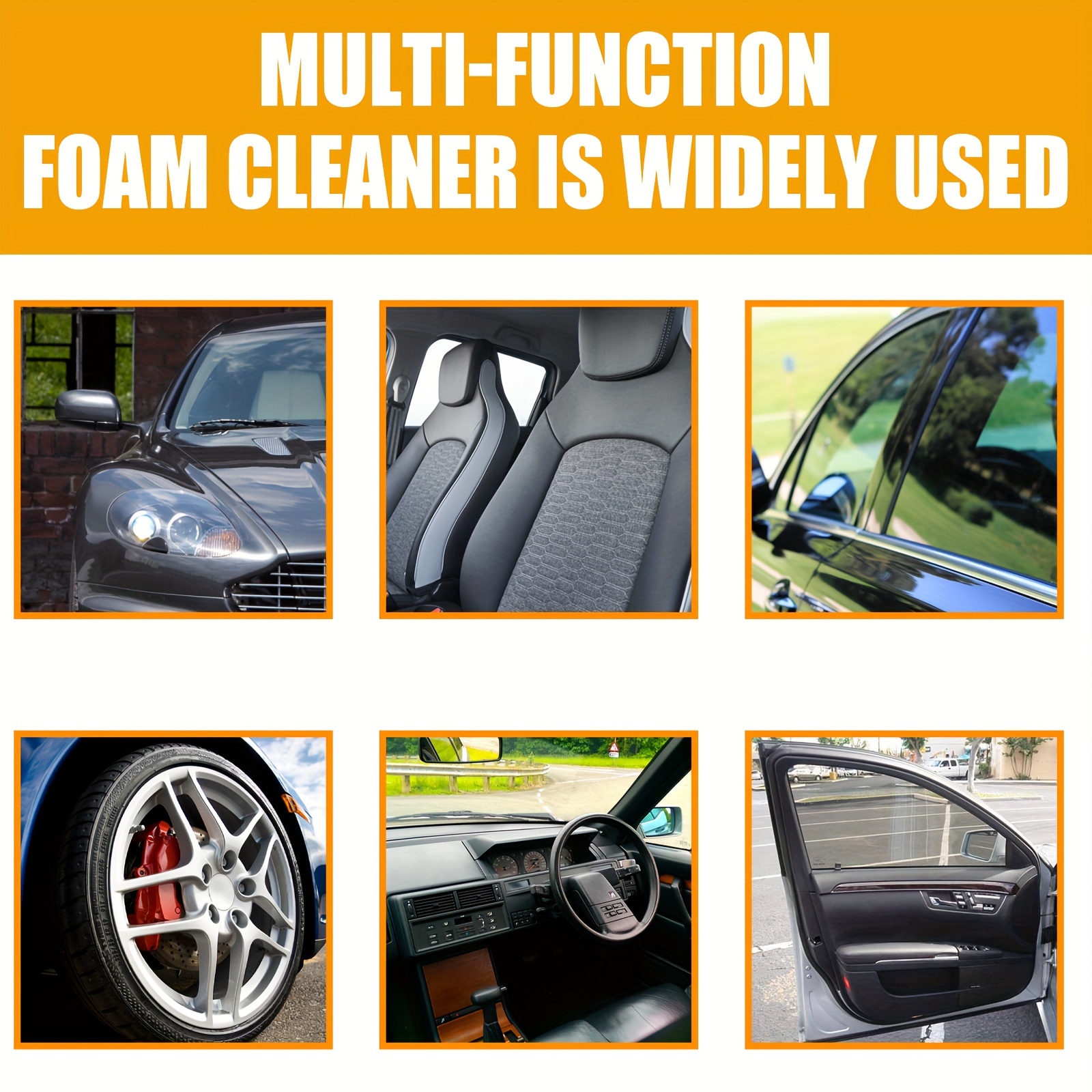 All Around Master Foam Cleaner, Multifunctional Car Foam Cleaner, Car Magic  Foam