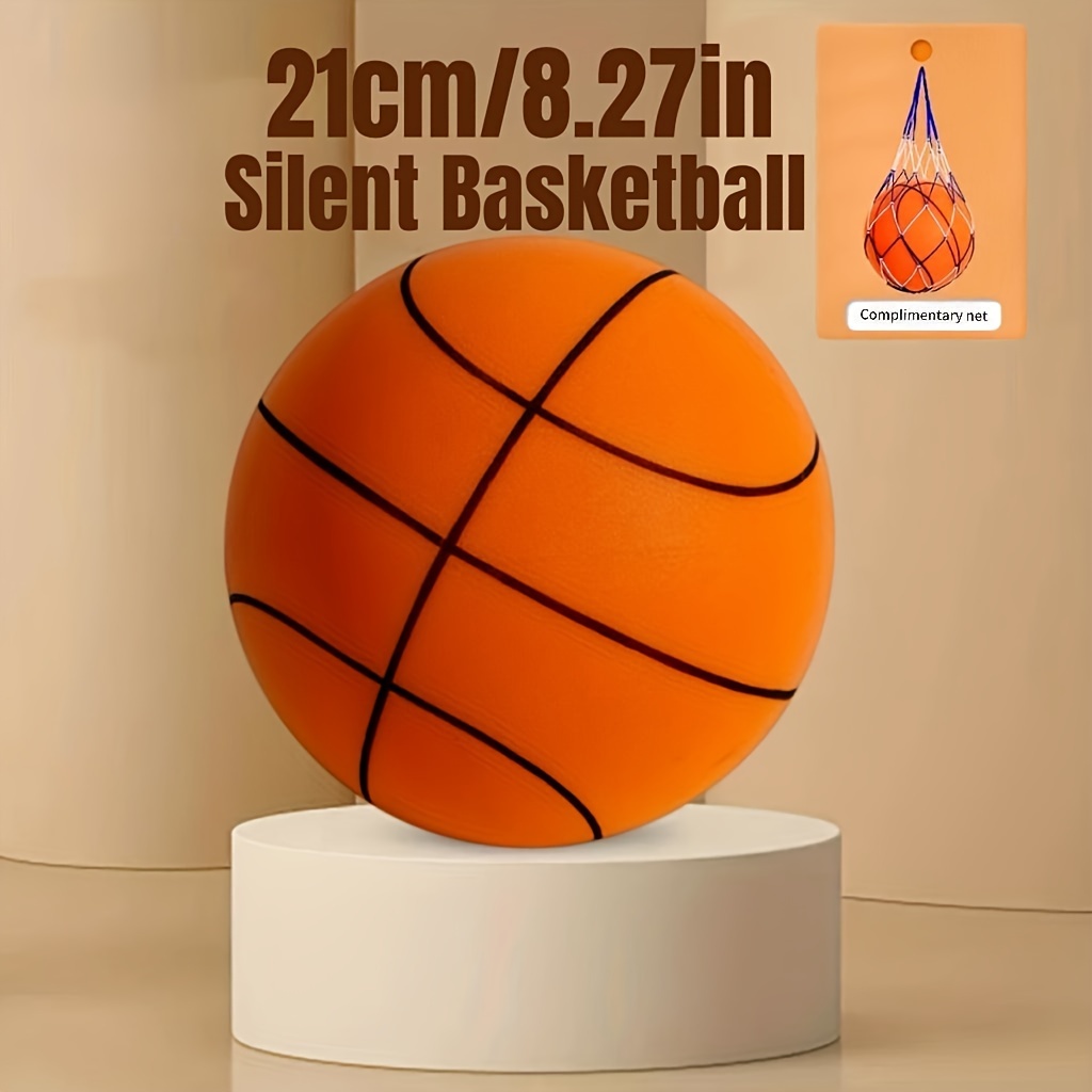 Hushhandle - Baloncesto de espuma silenciosa, baloncesto silencioso,  baloncesto silencioso, para interiores, silencioso y sin ruido, pelota de  rebote