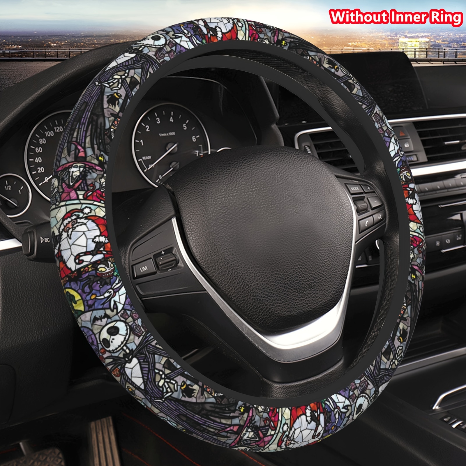 Halloween Spider Web Head Steering Wheel Cover, Universal Car Wheel  Protector, Anti-slip Car Steering Wheel Accessories For Men And Women -  Temu United Kingdom