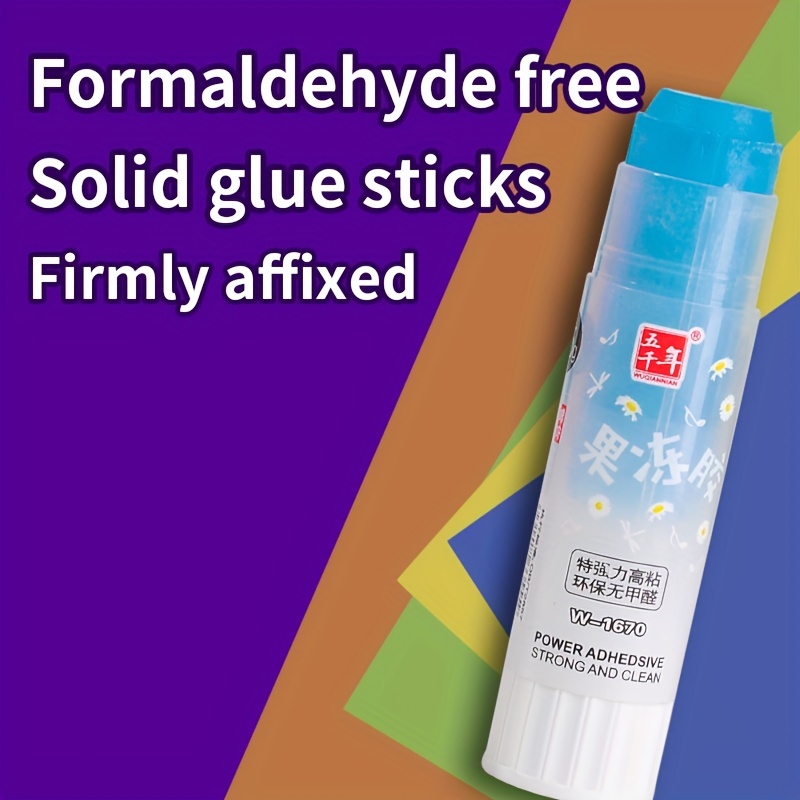 2pcs Solid Glue Stick 15g, Student Glue, Educational Supplies, Office Glue  Stick For Handicraft, Stick Firmly