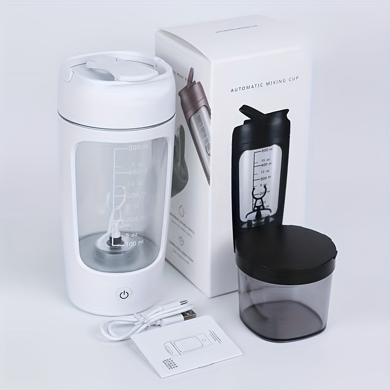  Electric Protein Shaker Bottle USB Rechargeable