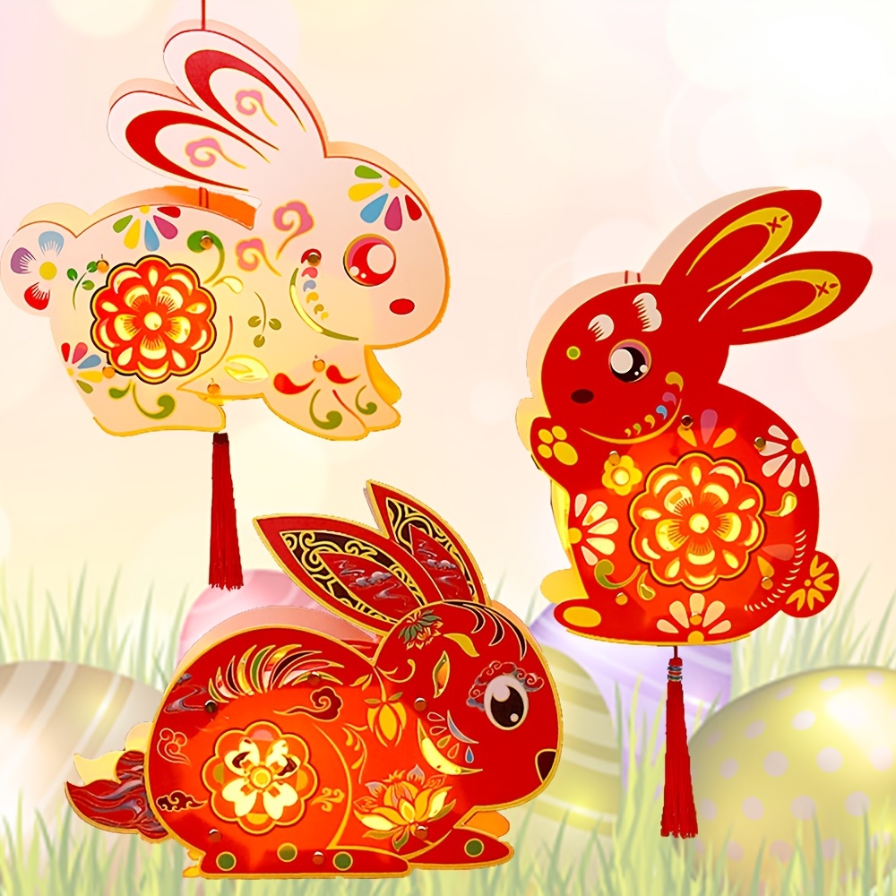 Year of the Rabbit Kids Clipart - Chinese New Year Clip Art