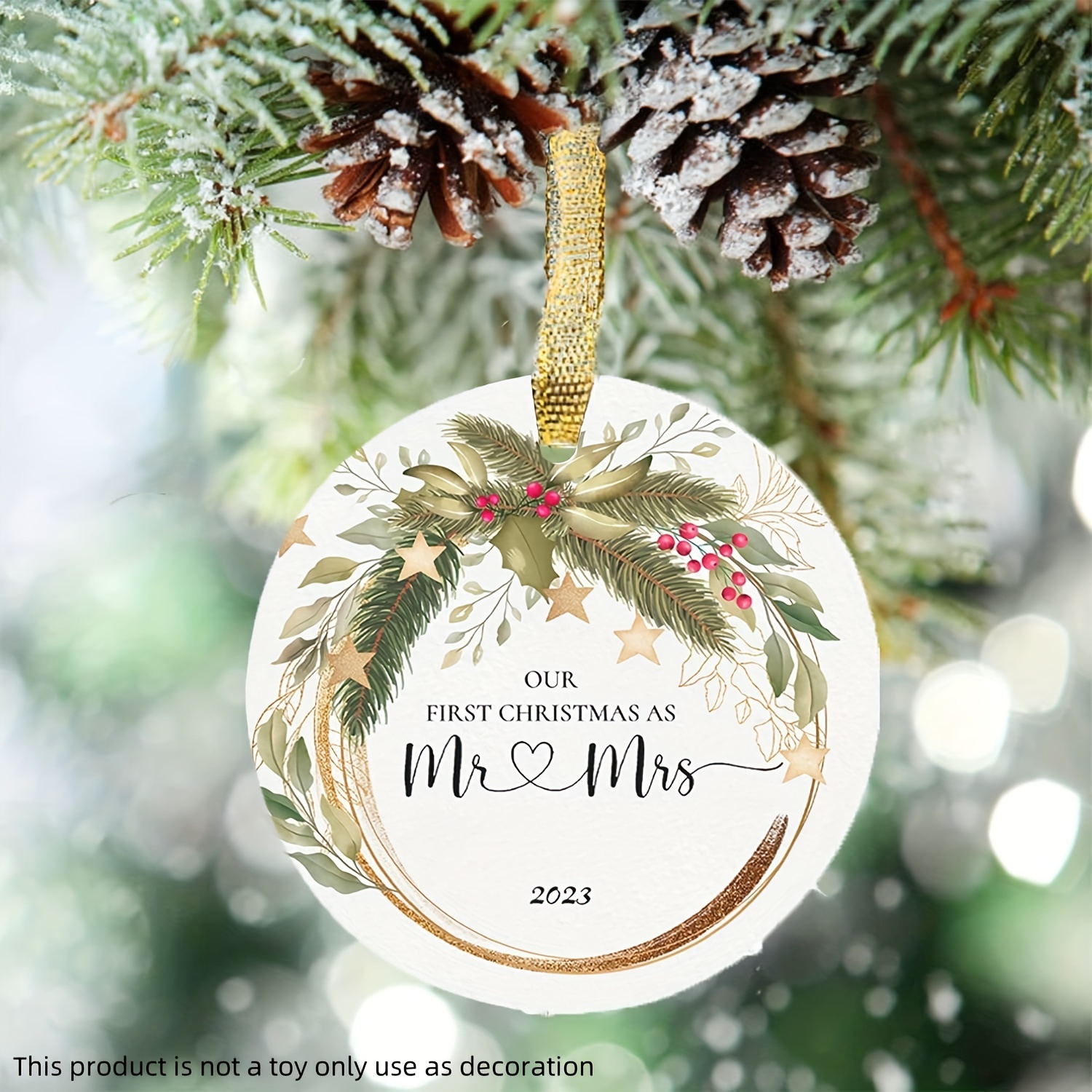 Newly deals married ornaments