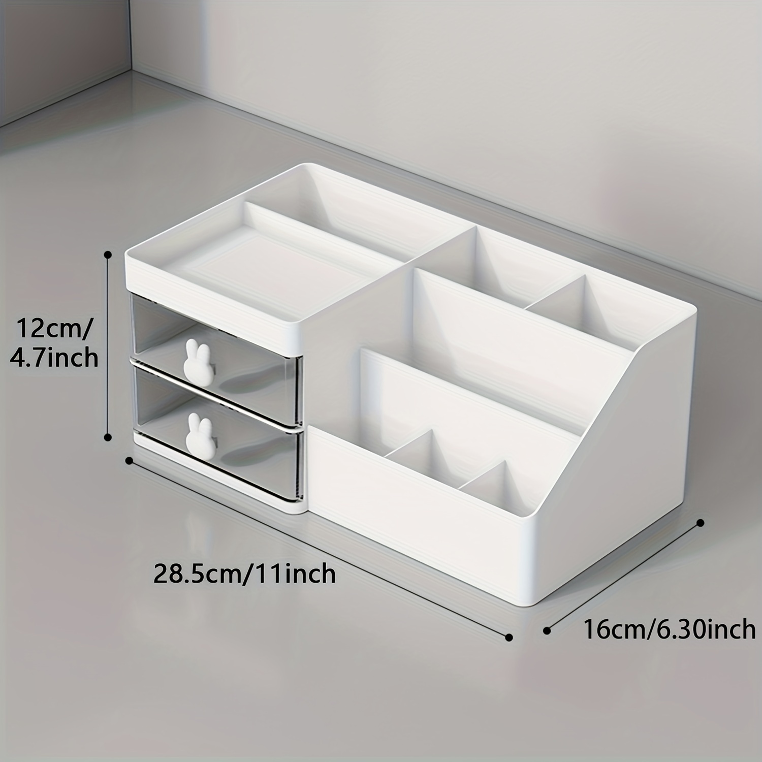 Desktop Storage Organizer Mini Box Desk Office Supplies - Temu United ...