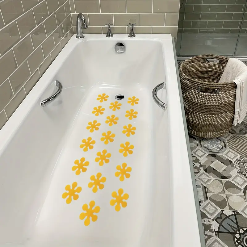 Adesivi antiscivolo per vasca da bagno a forma di fiocco di neve  decalcomanie pedate per doccia da bagno per la casa wc bagno vasche da  bagno pedate Pad - AliExpress