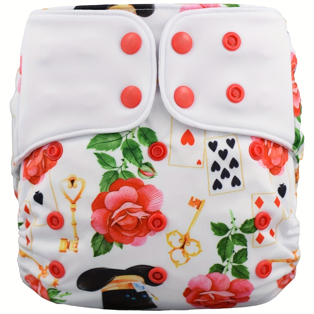 Super Soft Reusable Flower Bouquet Adult Cloth Diaper