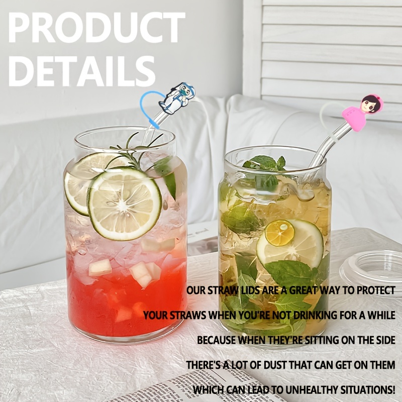 Silicone Straw Covers - Make Your Drinks Fun