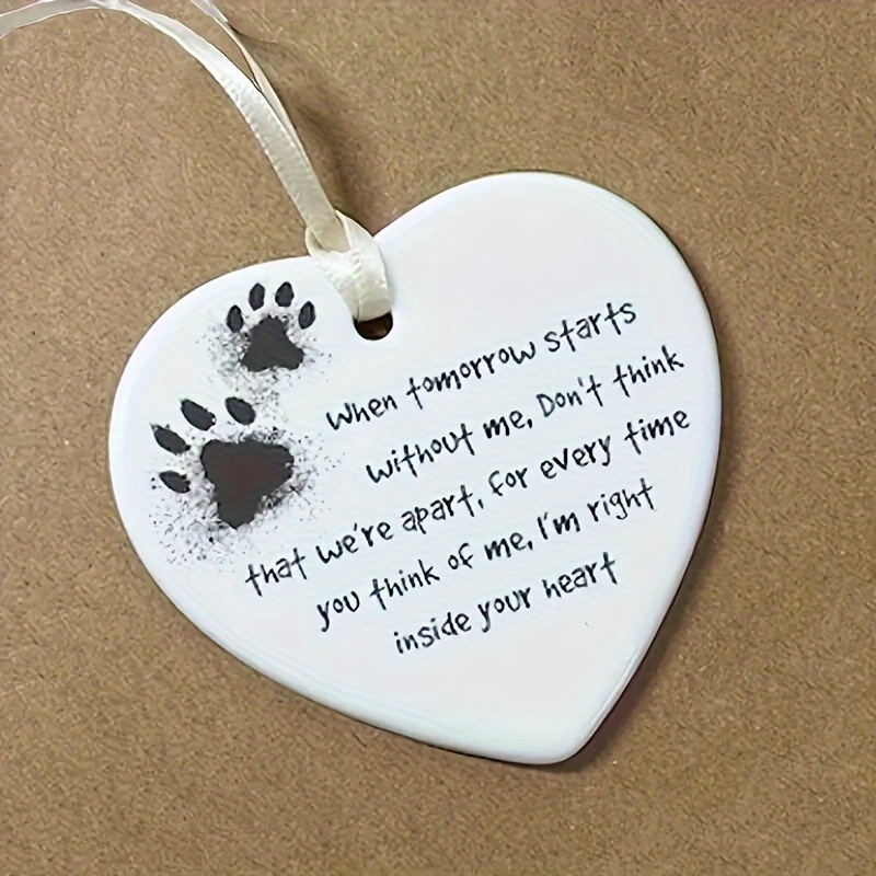 Plaque commémorative personnalisée pour chat et animaux de compagnie -  Plaque commémorative personnalisée pour chat