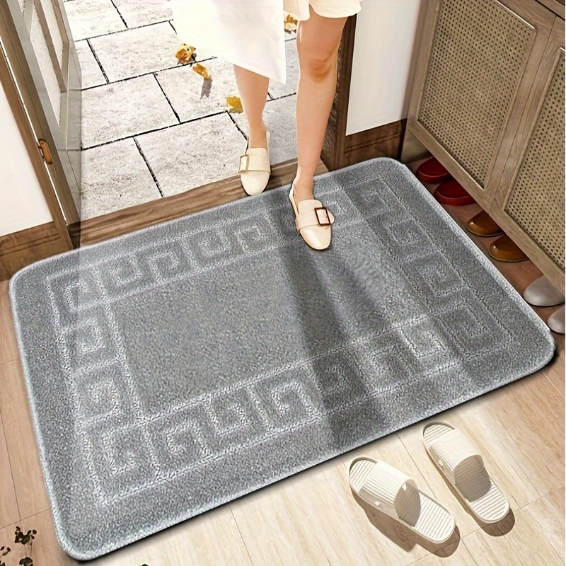 Pvc Bath Mat Interlocking Non Slip Drainage Floor Tiles Shower Floor Mat  With Drain Holes Suction Cup Floor Mat For Kitchen Pool