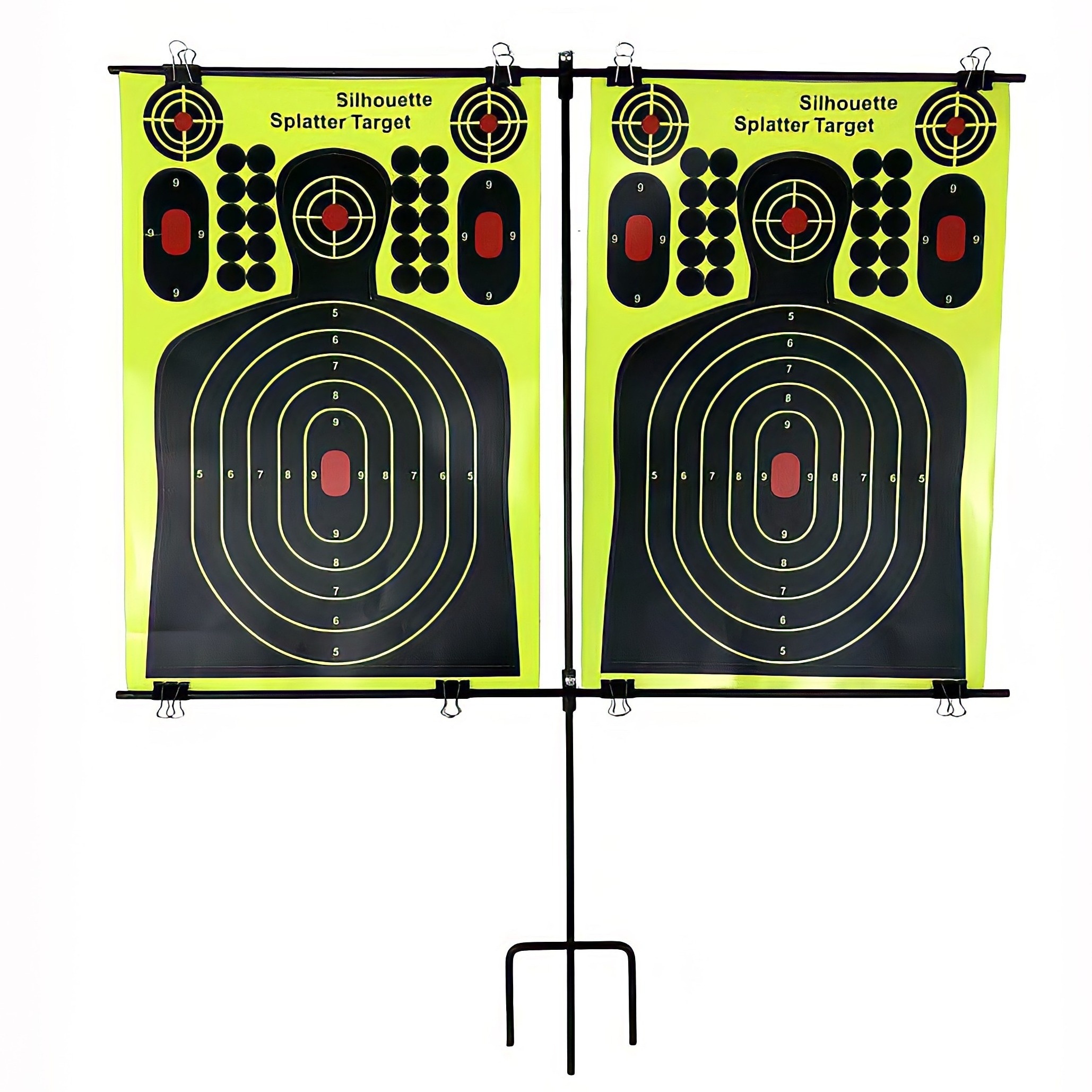 Adjustable Paper Shooting Target Stand For Outdoor (targets Temu