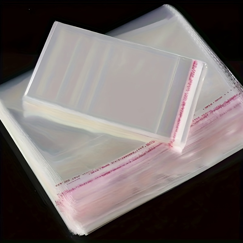 Transparent Plastic Self Adhesive Bag Self Sealing Small - Temu