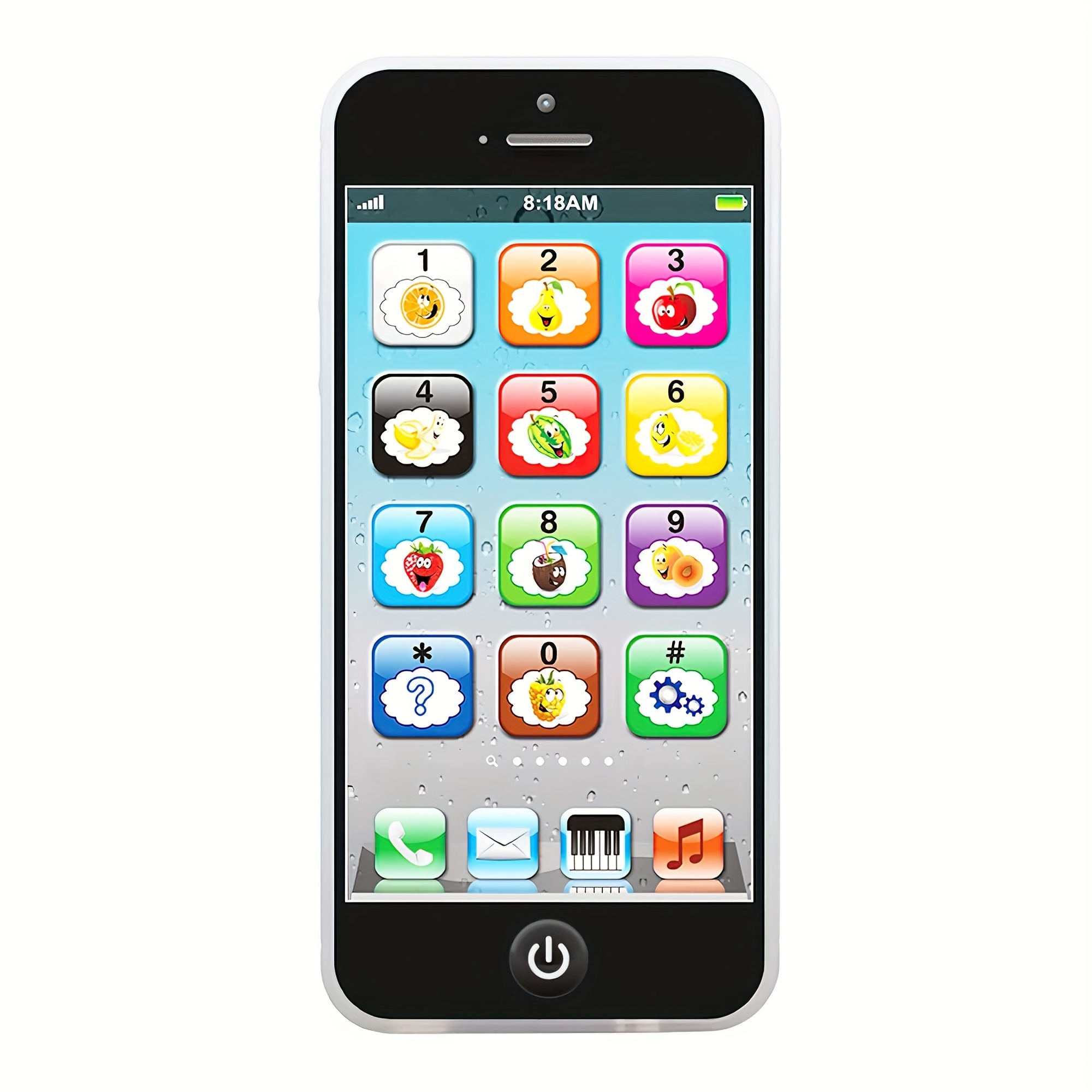 Teléfono inteligente de juguete para niños, regalos y juguetes para niñas y  niños de 3 a 8 años, teléfono de juguete de unicornio falso con