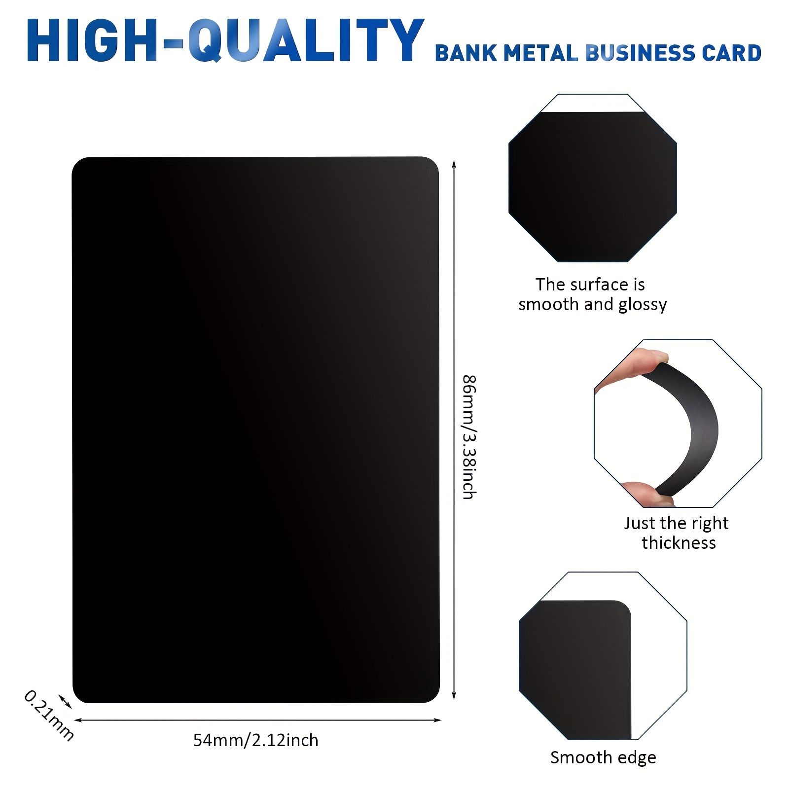 Metal Business Card Blanks Printable Business Cards - Temu