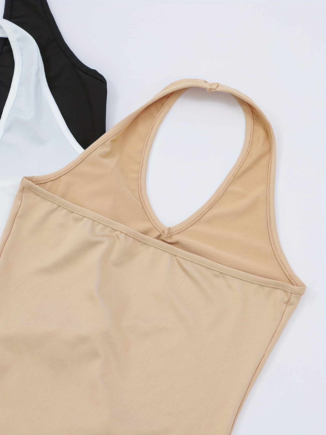 Halter Neck Tops Casual Backless Halter Tops Women's - Temu