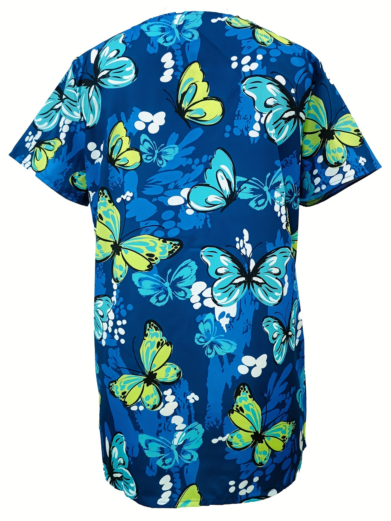 All-over Print Pocket Hawaiian Shirt - Print On Demand