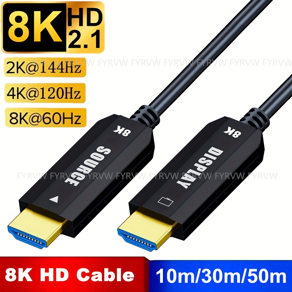  CableCreation 8K HDMI Cable 10 FT, Ultra HD High Speed HDMI  Cable 48Gbps, 8K 60Hz, HDCP 2.2, 4:4:4 HDR, eARC, Compatible with Steam  Deck, PS5, PS4, Xbox One, Series X, MacBook