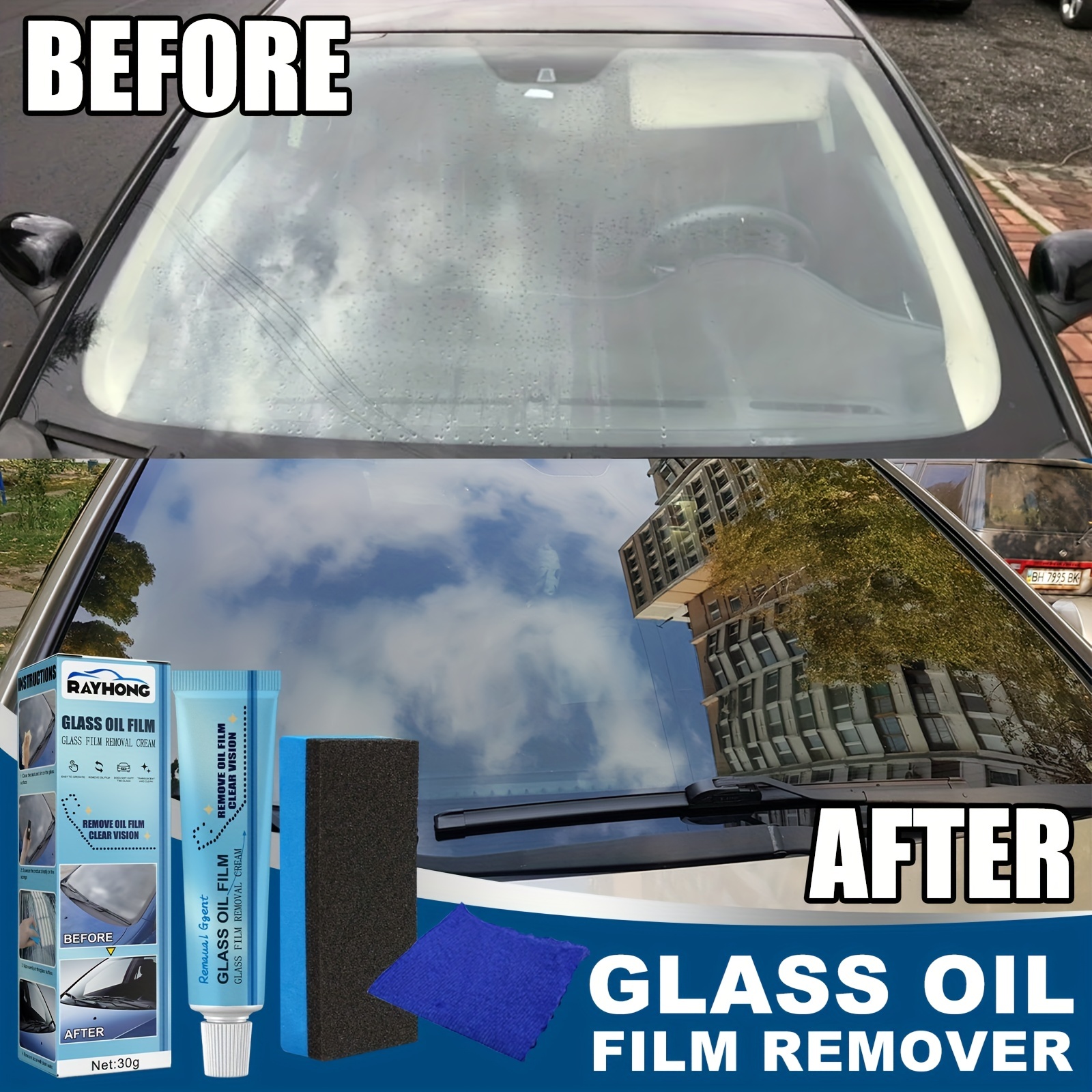 Clean Your Car's Windshield Instantly With This Windshield - Temu