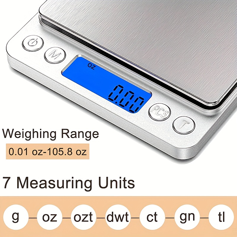 Food Scale Digital Kitchen Scale For Food Ounces And Grams, Small