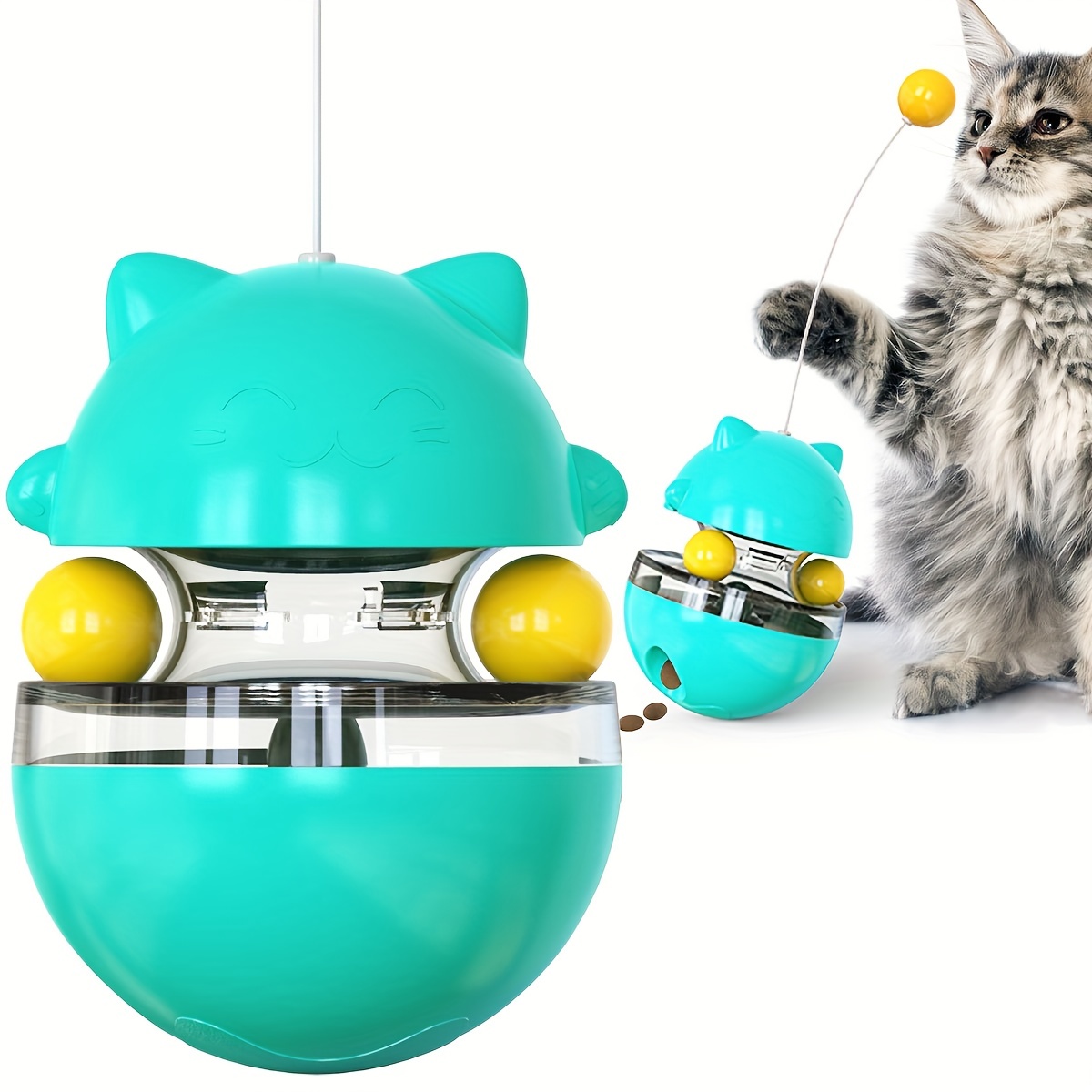 Interactive Cat Treat Dispenser Toy