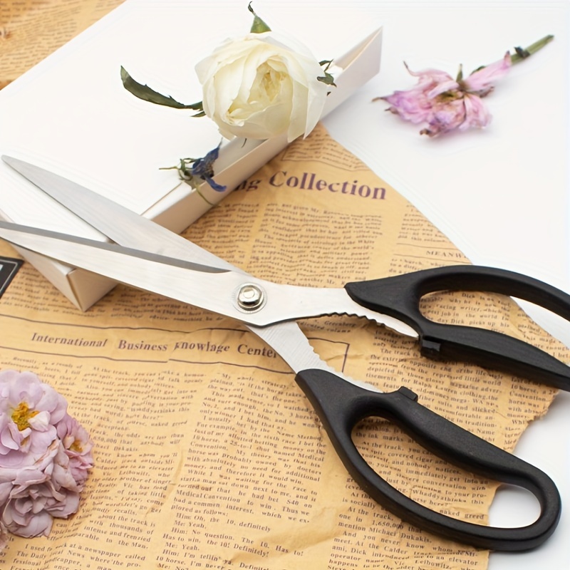 Kitchen Scissors 2cr13 Stainless Steal Golden Dragon And - Temu