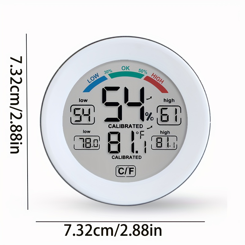 Thermomètre D'ambiance Thermomètre Intérieur Et Extérieur - Temu