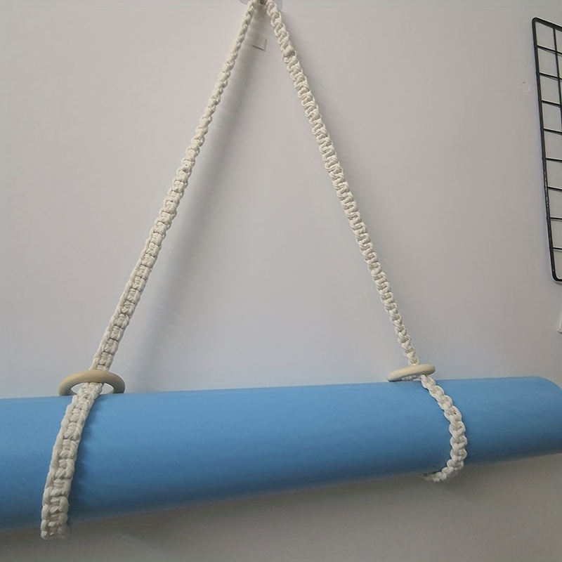 DIY Macramé Boho Yoga Mat Strap 