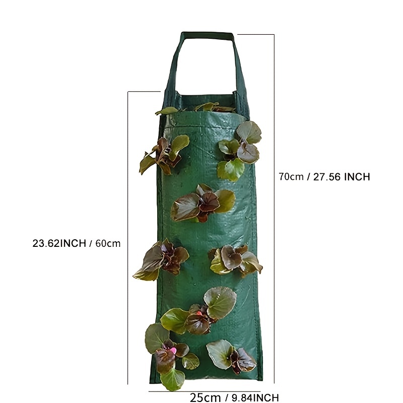 Vertical Grow Bag for Strawberries and Vegetables
