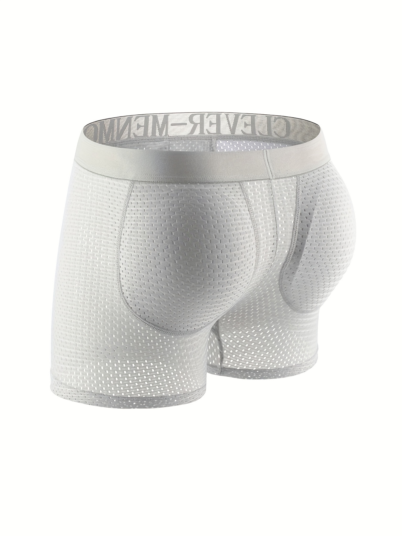 Men's Sexy Fashion Mesh Breathable Soft Comfortable Butt Lift Boxer Briefs  Underwear - Temu Malta
