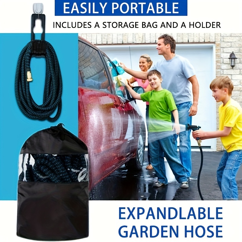 100ft Garden Hose Flexible Telescopic Water Pipe Expandable Water Hose Car  Washing,floor Cleaning,g