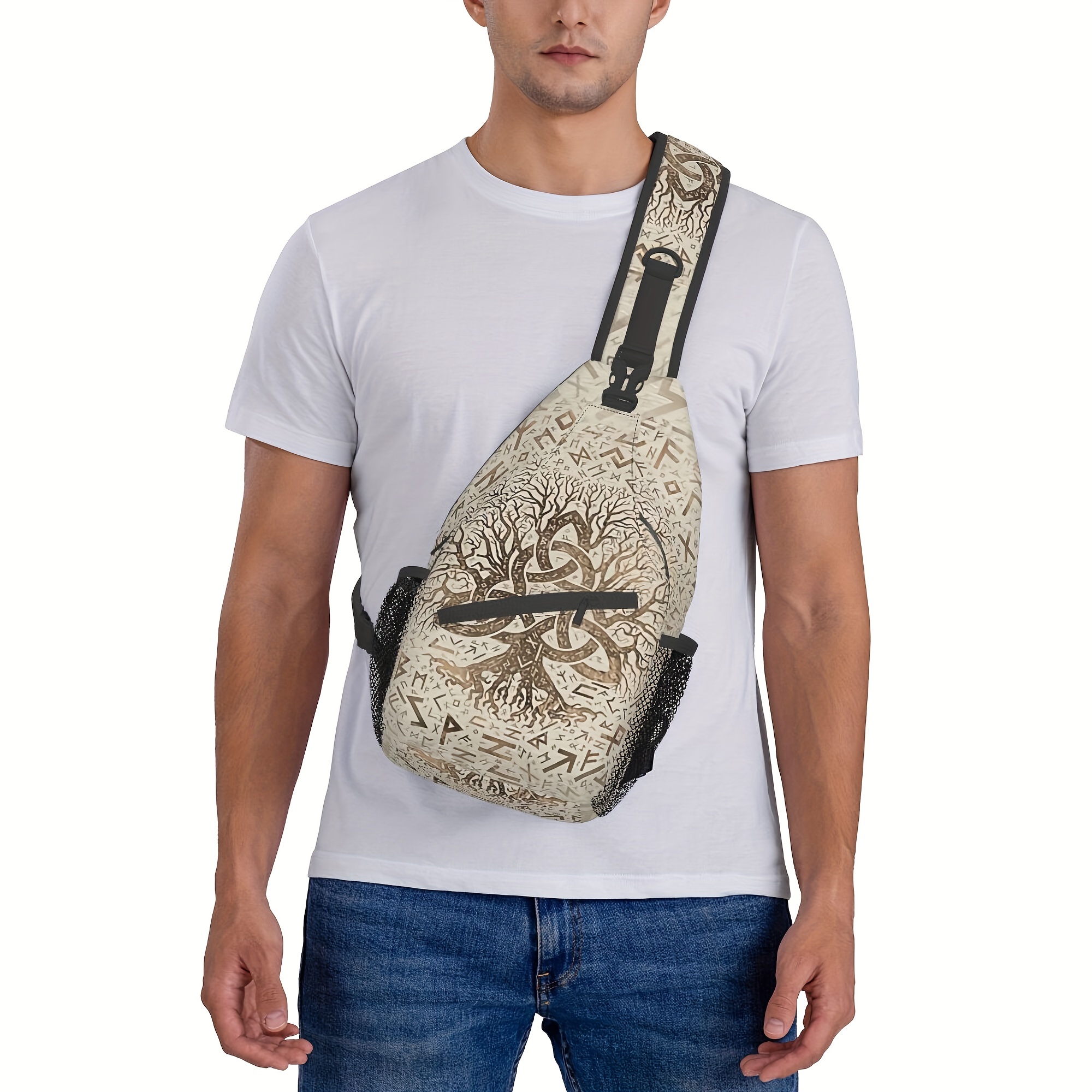 Tree of Life Shoulder Bag Grey