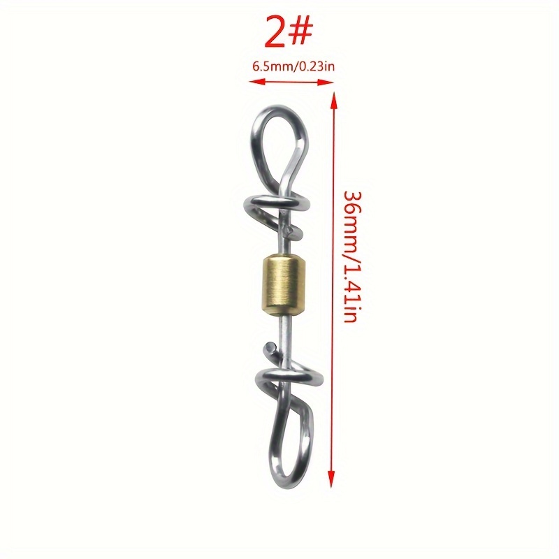 Stainless Steel Fly Fishing Connector Bait Fish Hook - Temu